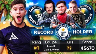*WORLD RECORD* TRIOS KILLS sur Warzone ! 🚀