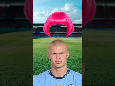 Which hairstyle is the best? ⚽️❤️ | #football #youtubeshorts #tiktok #erlinghaaland