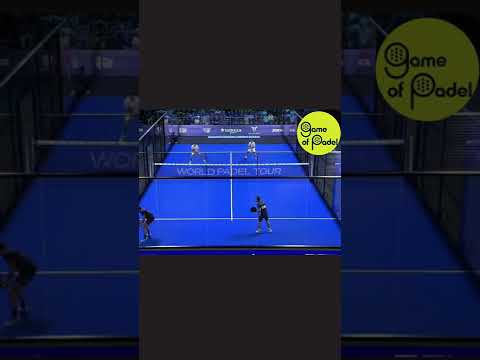 What a beautiful padel trick shot!