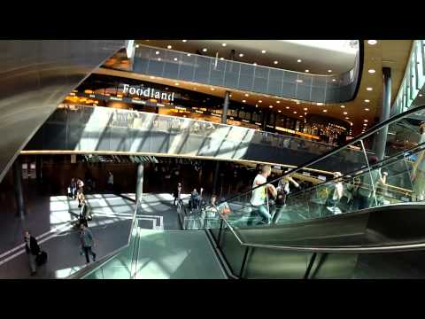 Finding the Train Station in Zurich Airport, from Arrival 2