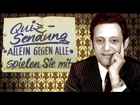 Zeitreise in die ★legendäre★ Quiz-Welt der 1960er: "Allein Gegen Alle" mit Hans Rosenthal #quizshow