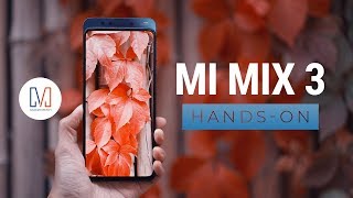 Xiaomi Mi MIX 3 Hands-On Review