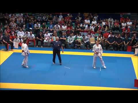 EC2018 Semi finale Women 65kgs  Seregely Gyongyi Hungary Vs Zielińska Monika Poland