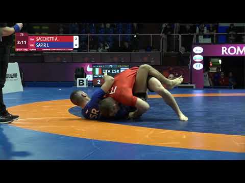 1/4 Men's GP No-Gi - 71 kg: A. SACCHETTI (ITA) v. I. SAPIR (ISR)