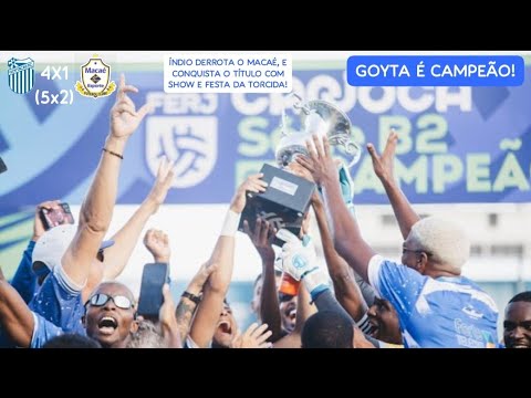 Goytacaz 4-1 Macaé - Campeonato Carioca Série B2 2025 | Final (Second Leg).