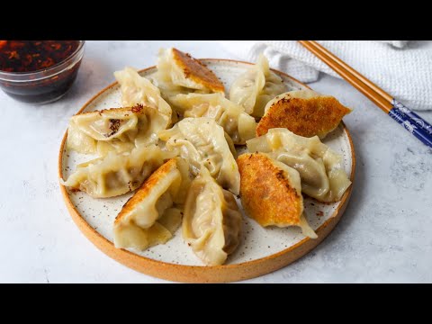 Crispy & Delicious Pork Cabbage Dumplings