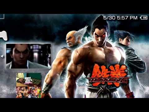 Tekken 6 - XMB Theme (PSP)