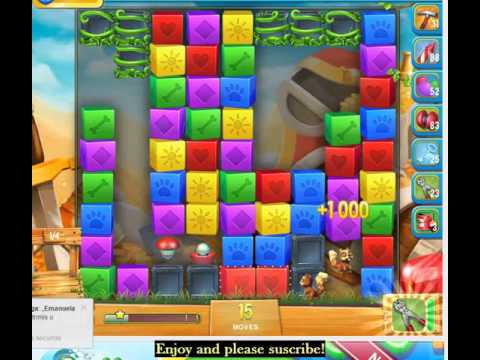 Pet Rescue Saga Level 1140 No Boosters