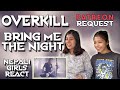 FIRST TIME REACTION TO OVERKILL - BRING ME THE NIGHT | NEPALI GIRLS REACT | PATREON REQUEST
