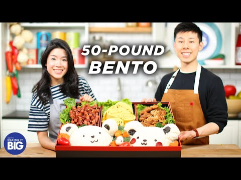 We Made A Giant 50-Pound Bento Box • Tasty