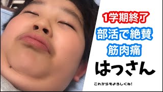 【今日のはっさん】　絶賛筋肉痛　ほぐします