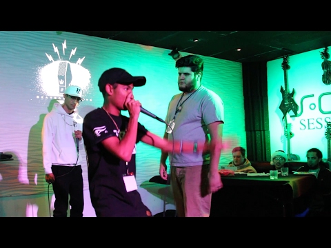 GeometrickFX vs Crackbone / Quarter Finals - L.A. Beatbox Battle 2016