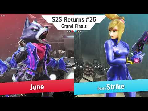 June [W] (Wolf) vs Strike [L] (Zero Suit Samus) - S2S #26 Grand Finals