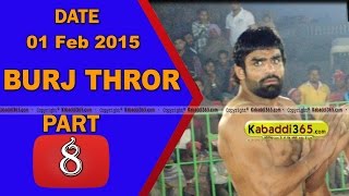 Burj Thror (Bathinda)Kabaddi Tournament 1 Feb 2015 Part 1 by Kabaddi365.com