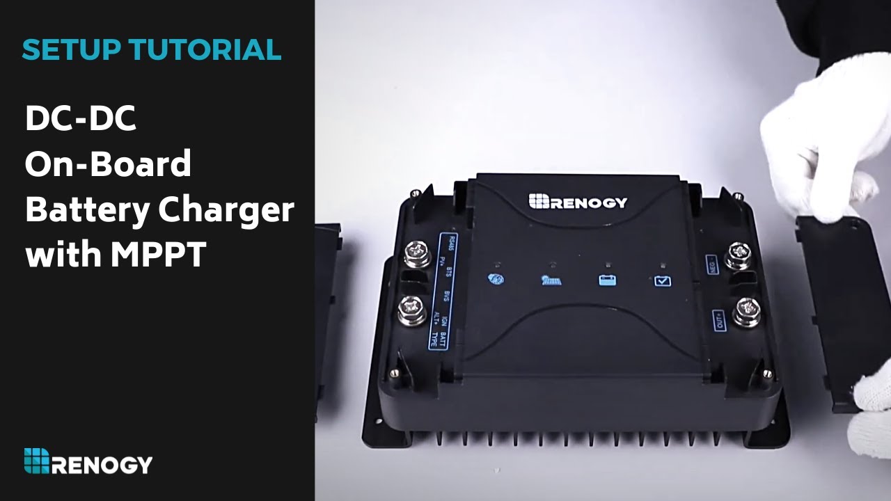 30A/50A DC-DC On-Board Battery Charger with MPPT