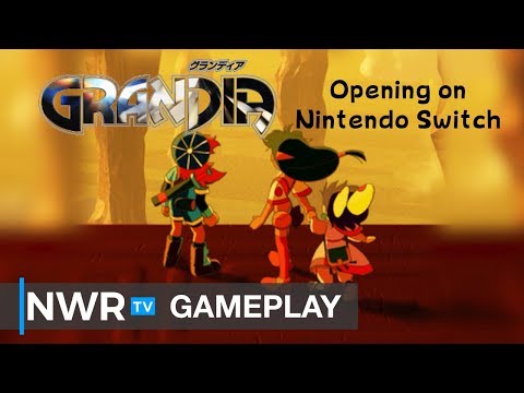40+ Minutes Grandia HD on Nintendo Switch