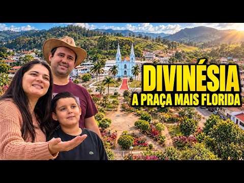 Divinésia MG: A praça mais florida de Minas Gerais