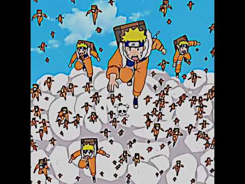 Naruto shadow clone as a kid 💀🔥