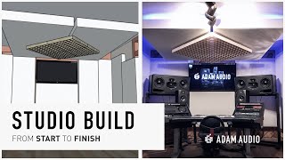Studio Design from START to FINISH | ADAM Audio &amp; Music City Acoustics