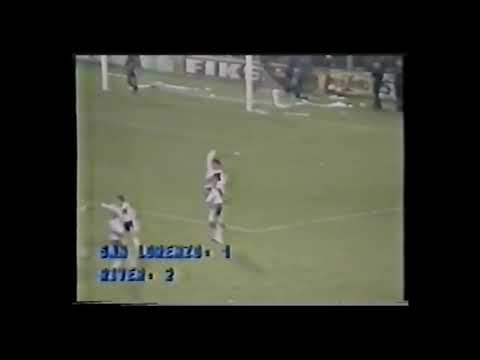 San Lorenzo 1-2 River Nacional 1984