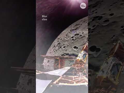 Blue Ghost captures stunning moon shot #Shorts