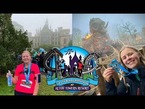 Run Alton Towers Vlog November 2022 - Charlotte Ran 5K!