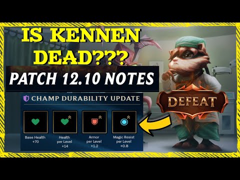 Can Kennen Still Work in The New DURABILITY PATCH??? | Master Kennen Top vs. Sion