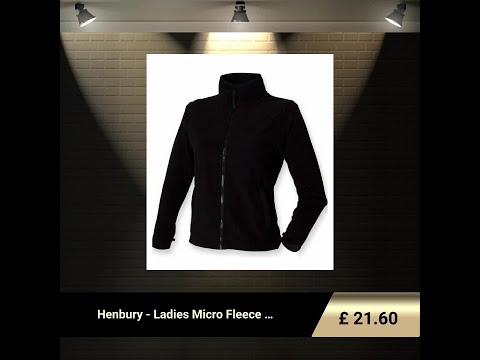 Henbury - Ladies Micro Fleece Jacket