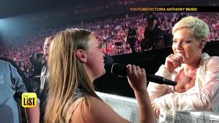 Watch 12-Year-Old Victoria Anthony's Viral Performance With Pink