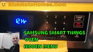 Samsung Stove Range Top Oven SmartThings Hidden Options Menu - Turn Off WiFi & Celsius/Fahrenheit