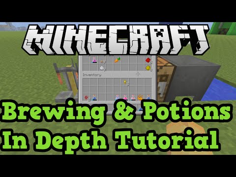Minecraft Xbox One + PS4: Brewing Potions In Depth Tutorial