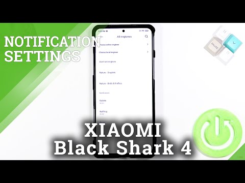 How to Change Notifications Sound in XIAOMI Black Shark 4 - Sounds Settings