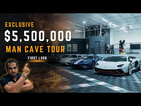 Step Into The ULTIMATE Mancave! No Expense Spared