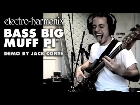 Electro-Harmonix Bass Big Muff Pi Fuzz / Distortion / Sustainer Pedal (Demo by Jack Conte)