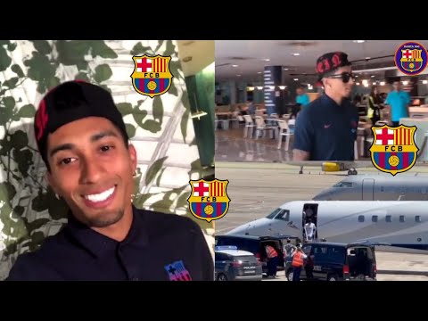 🔥📌JUST IN ✅ Raphinha arrives in Barcelona ahead of his official presentation ...