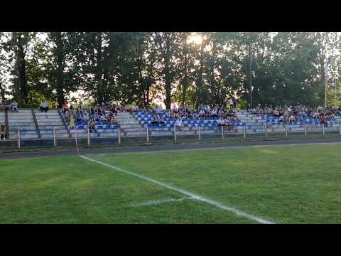 Stadion Strzelinianki podczas meczu z Olimpią Podgaj