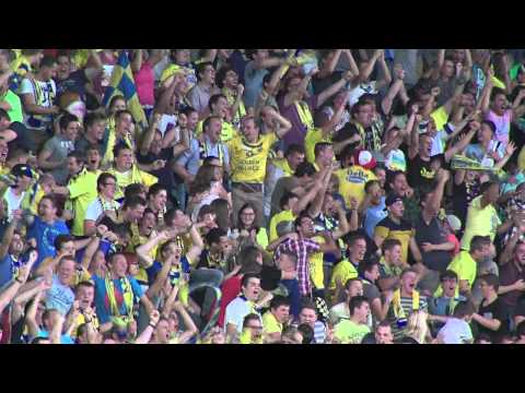 Ontlading bij de 1 0 van STVV versus RC Genk