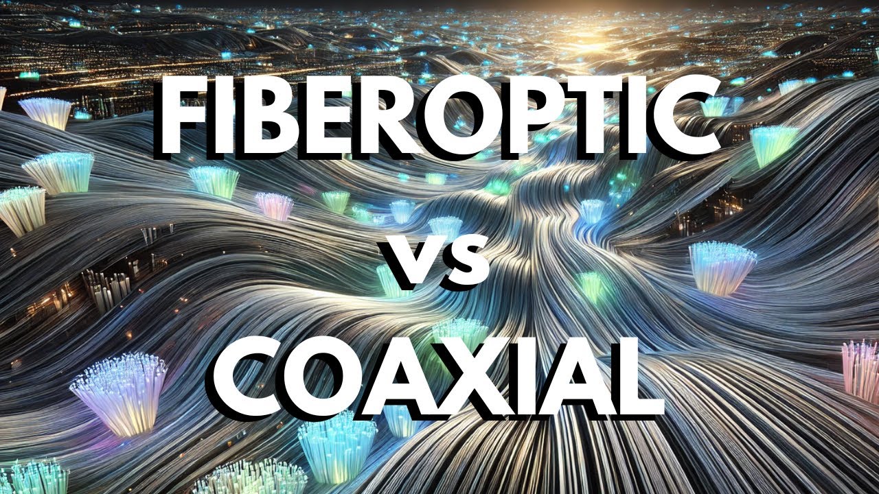Fiberoptic vs Coaxial: The Difference