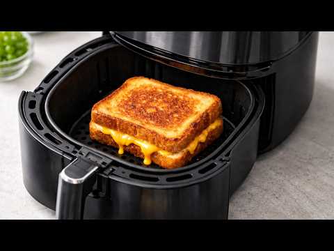How to Make Perfect Air Fryer Grilled Cheese Sandwich - Crispy & Cheesy Every Time!