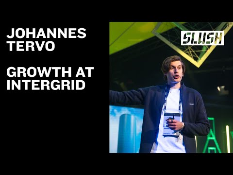 Johannes Tervo, Growth at Intergrid | Slush 2025