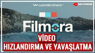 Filmora video hızlandırma ve video yavaşlatma filmora ağır çekim nasıl yapılır?