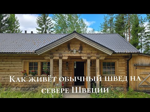 Как живёт обычный швед на севере Швеции: дом, дрова, еда и свобода