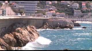 preview picture of video 'Quartier de Marseille : La Corniche (13007-13008)'