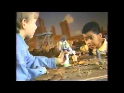 1998 Toy Story 11'' Talking Woody and 8'' Talking Buzz Lightyear Figures Thinkway Commercial