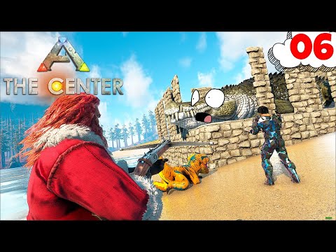 The Taming OF TERRIFYING DEINOSUCHUS! - The Center Episode 06 Multiplayer | Ark Survival Evolved