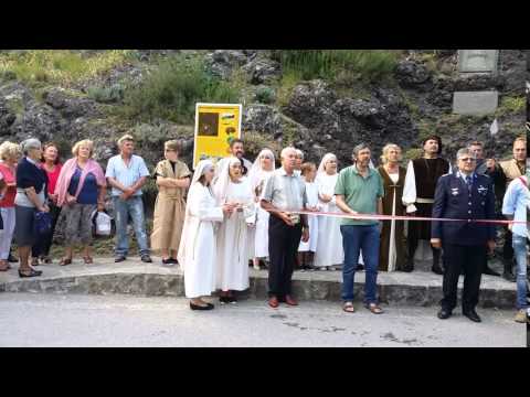 Cerimonia inaugurazione Rocca di Minozzo