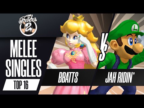 Bbatts vs. Jah Ridin' - Melee Singles Losers Top 16 - Fete 2