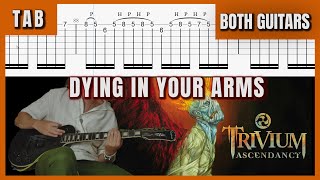 Trivium - Dying in Your Arms - Guitar cover with tabs | lesson | tutorial