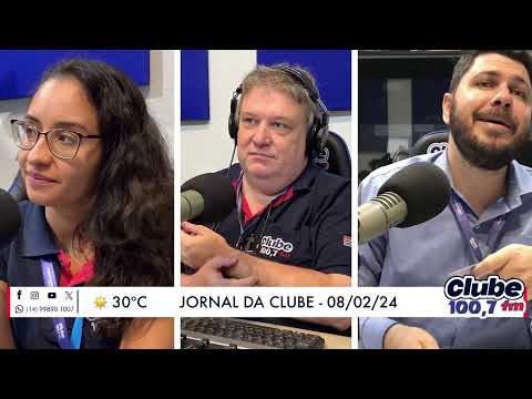 Jornal da Clube - 08/02/24 - Edição do Almoço