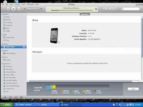comment installer l'ios 4.3 ipod touch